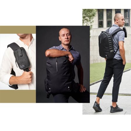 Bekväm ryggdesign, lätt att bära och perfekt för affärsresor, skolstart, utomhusaktiviteter vart du än går.