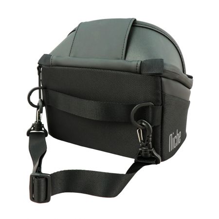 Touch screen GPS Navigator Tank bag with Grab handle and adjustable strap.