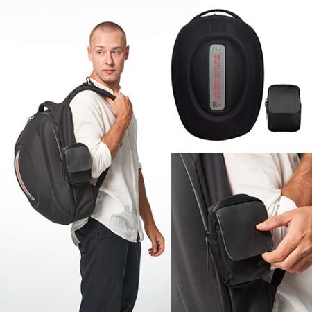 Mochila de viaje al por mayor/bolso deportivo con funda para portátil y  bolsa de accesorios mediante hebilla magnética.