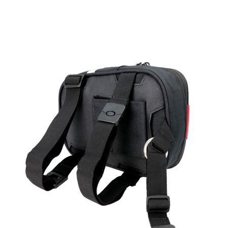 waist strap can hidden non slippery leather on the back , adjustable straps with quick release buckles