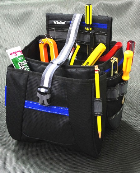 large main compartment and variety of webbing sleeve loops mulitiple storage