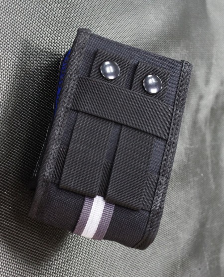 strong webbing strap with snap Molle attachment on the back