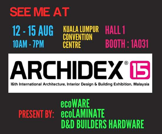 معرض ماليزيا ARCHIDEX 2015