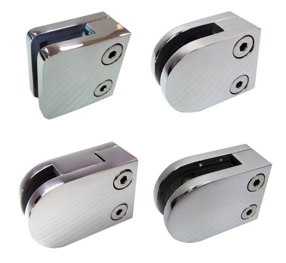 Glass clamp for balustrade