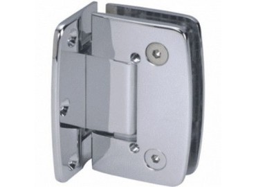 調整可能なガラスヒンジ - 調整可能なガラスヒンジ - 半径コーナーシリーズ