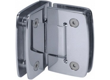 調整可能なガラスヒンジ - 調整可能なガラスヒンジ - 半径コーナーシリーズ