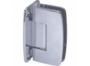 บานพับกระจกปรับได้ w/ ฝาครอบทองเหลือง - บานพับกระจกปรับได้ - ซีรีส์มุมโค้ง