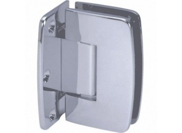 บานพับกระจกปรับได้ w/ ฝาครอบทองเหลือง - บานพับกระจกปรับได้ - ซีรีส์มุมโค้ง