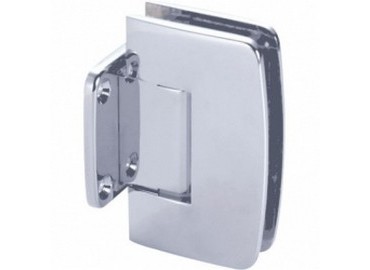 บานพับกระจกปรับได้ w/ ฝาครอบทองเหลือง - บานพับกระจกปรับได้ - ซีรีส์มุมโค้ง