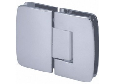 บานพับกระจกปรับได้ w/ ฝาครอบทองเหลือง - บานพับกระจกปรับได้ - ซีรีส์มุมโค้ง