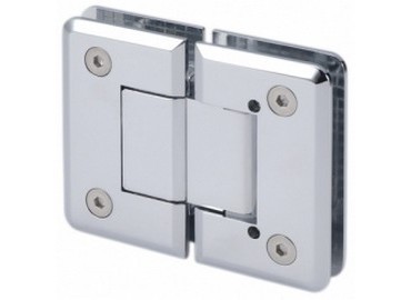 調整可能なガラスヒンジ - 調整可能なガラスヒンジ - 斜めエッジシリーズ