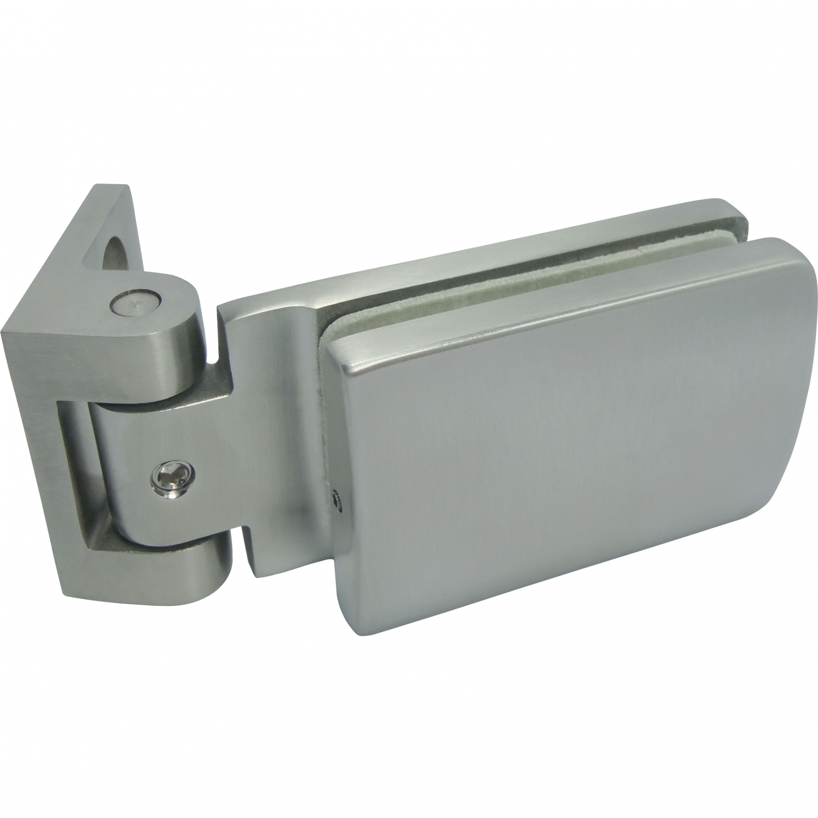 บานพับกระจกแบบไม่สปริง