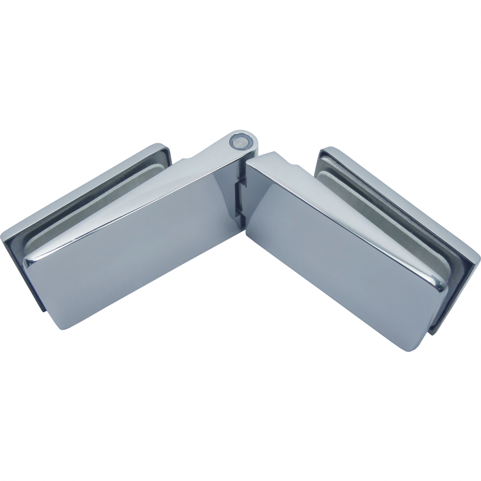 บานพับกระจกแบบไม่สปริง