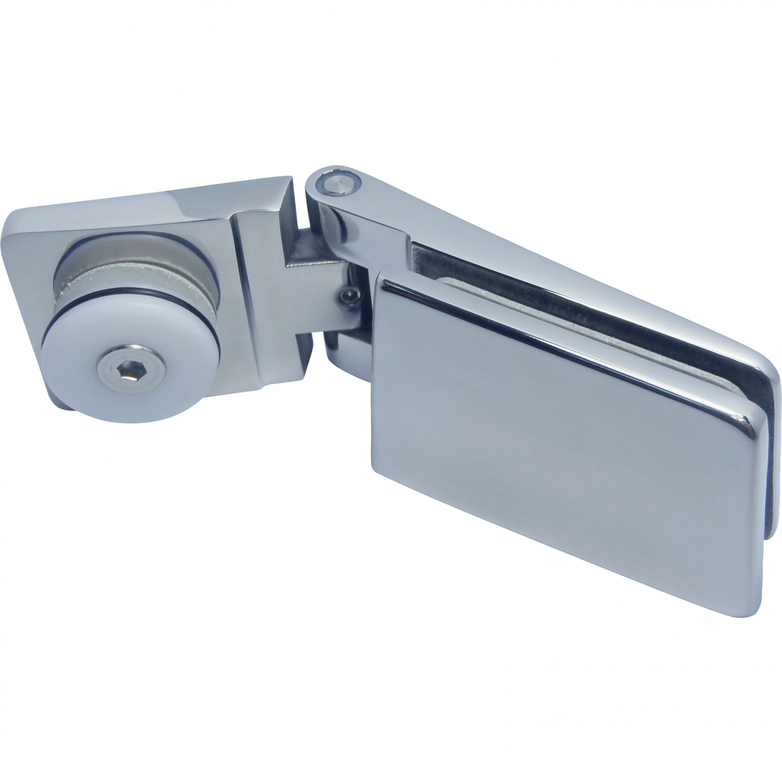 บานพับกระจกแบบไม่สปริง