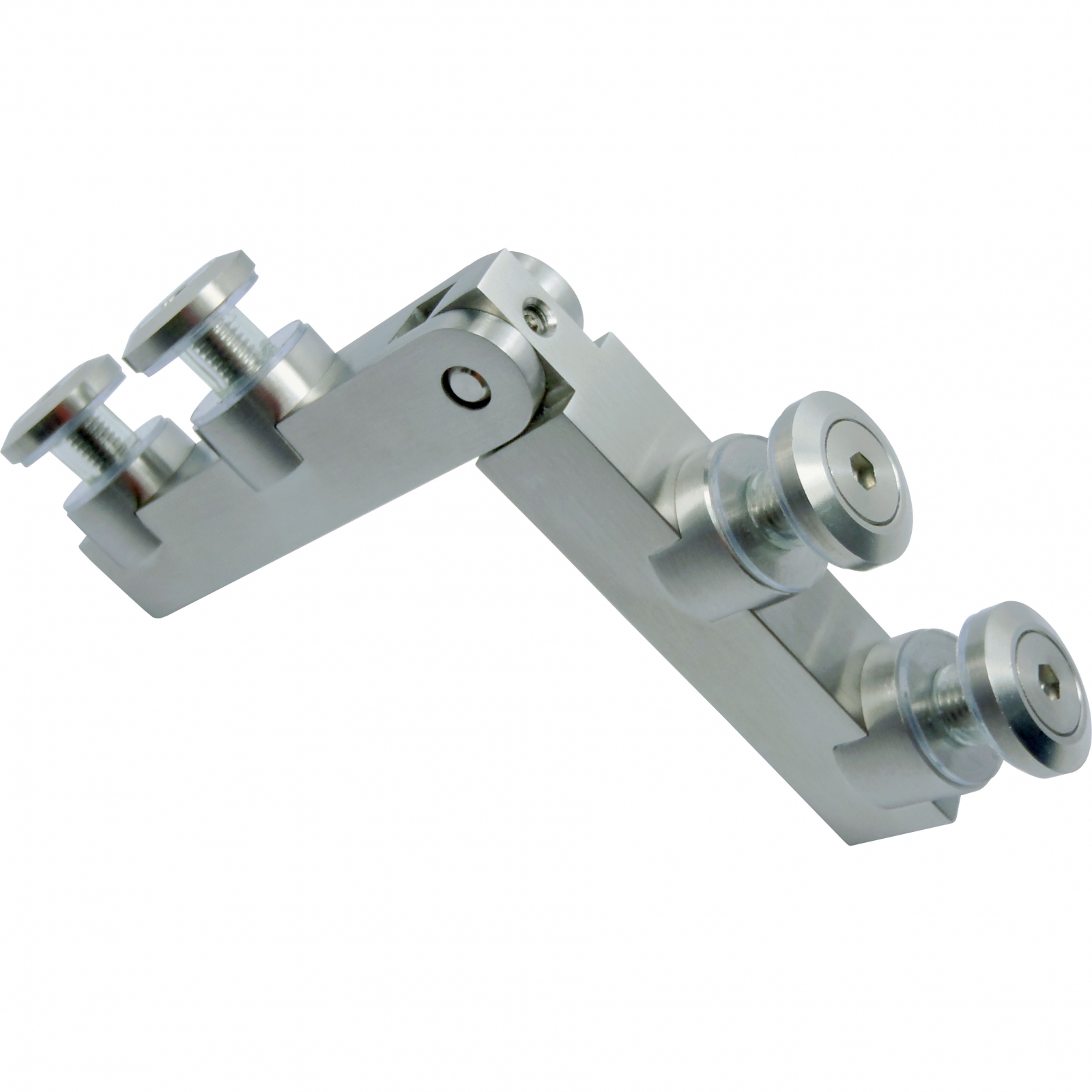 บานพับกระจกแบบไม่สปริง