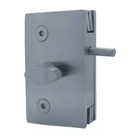 Cerradura de parche de vidrio, #PLI-31BST