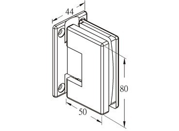 Salamin Hinge, #GHA-81S-GTW