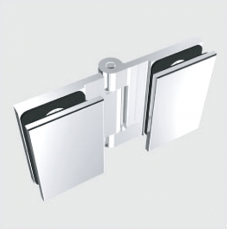 Glass Free Hinge, Glass to Glass, Inswing, 180 degree - Glass Free Hinge, Glass to Glass, Inswing, 180 degree