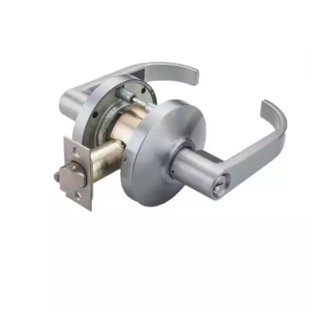 ذراع مقبض مع قفل آلية - مقبض باب ذو ذراع مع آلية قفل