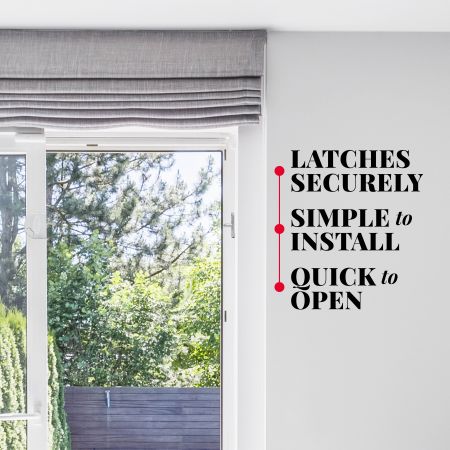 LATCHback Auto sliding door latch