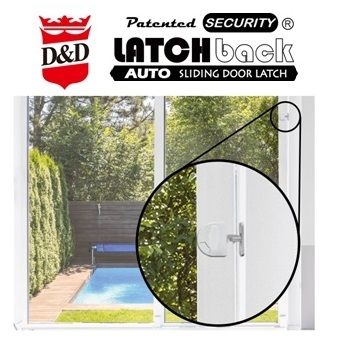 LATCHback Auto sliding door latch