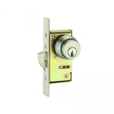 Round Mortice Cylinder Deadlock with hook bolt - Round Mortice Cylinder Deadlock with hook bolt