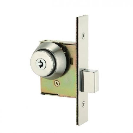 Round Mortice Cylinder Deadlock with bolt