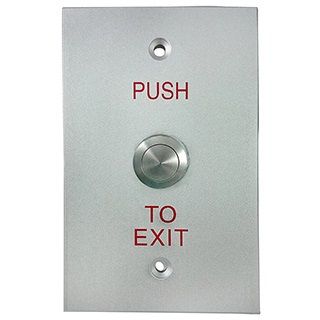 Exit switch, #PB-14 with wide faceplate
