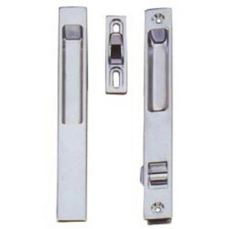 Flush sliding door handle