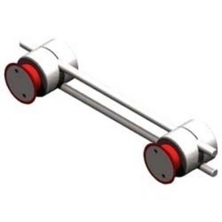 Glass Connectors - 180 Degree - Glass Connectors - 180 Degree