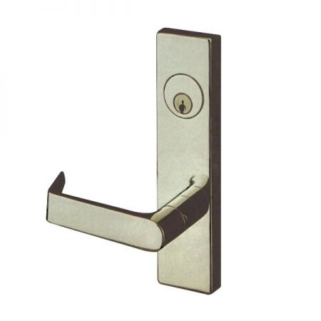 Escutcheon Lever out trim for ED-400 S Series Mortise lock rim exit device - Heavy duty rigid lever escutcheon out trim for ED-400 S sereies Mortise lock rim exit device