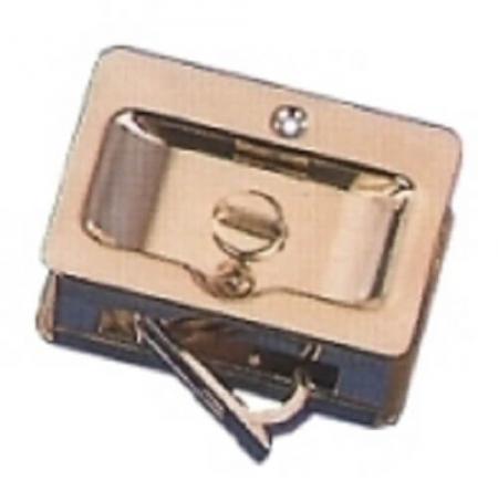 Cerraduras de puerta de bolsillo - Cerradura de puerta de bolsillo, estilo de paso con tirador