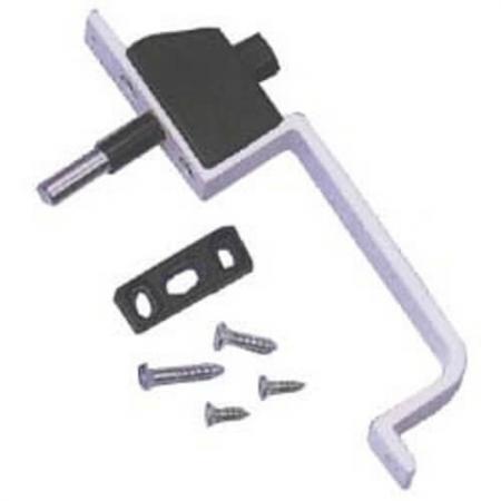 Sliding Handles - Front fixed central handle in aluminium.