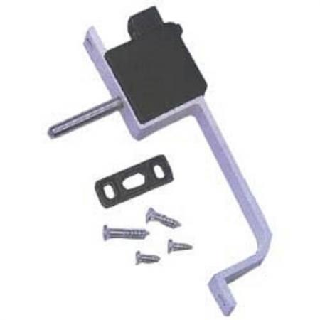 Sliding Handles - Front fixed central handle in aluminium.