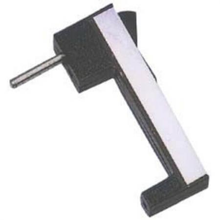 Sliding Handles - Front fixed central handle in aluminium.