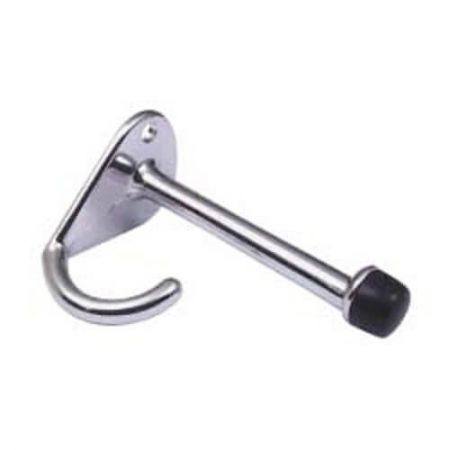 Door/Wall Stop With Hook - Wall stop with hook