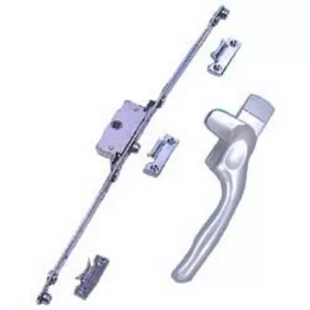 uPVC Espagnolotte Window Lock Handle set. - Espag UPVC Window Handle at Lock system.