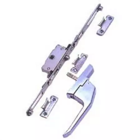 uPVC Espagnolotte Window Lock Handle set. - Espag UPVC Window Handle at Lock system.