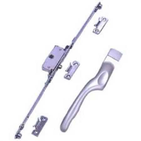 uPVC Espagnolotte Window Lock Handle set. - Espag UPVC Window Handle at Lock system.