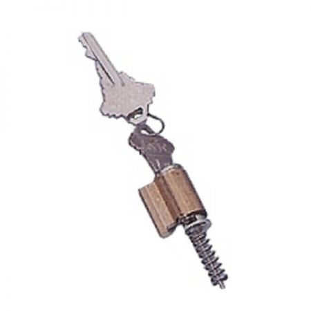 Cilindros de fechadura - Cilindro americano, chave no cilindro de maçaneta