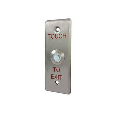 Interruptor de salida - Botón de presión, liberación de puerta de emergencia, interruptor de llave
