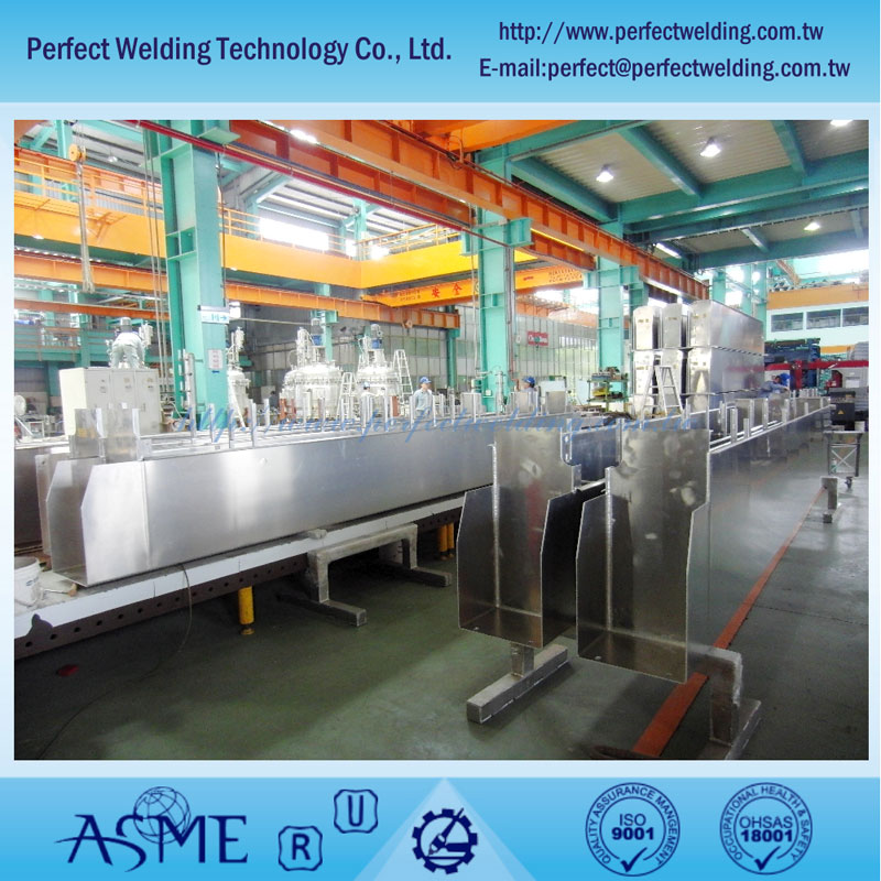 Bacs en aluminium pour eau de mer