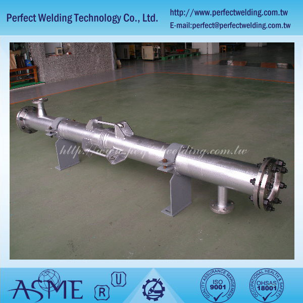 Tantalum Shell and Tube Heat Exchanger