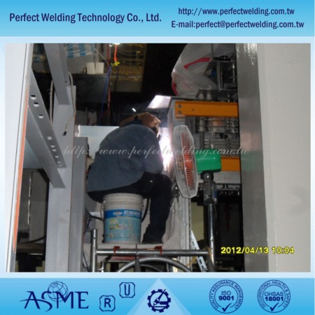 Construction de barres omnibus en aluminium pour usine de feuilles de cuivre