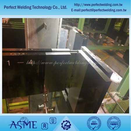 銅箔工場におけるアルミニウム合金溶接導電棒システムの構成