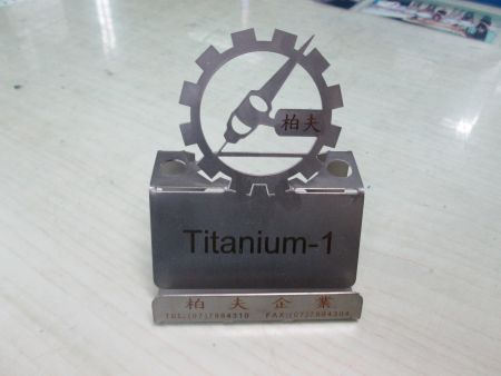 Titanium Phone Stand - Titanium Phone Stand