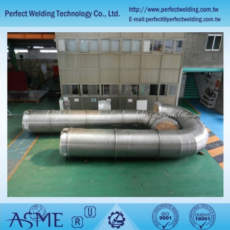Zirconium Piping for Chemical plant