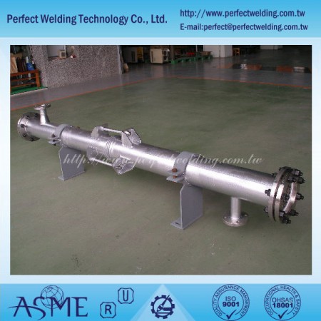 Tantalum Shell and Tube Heat Exchanger