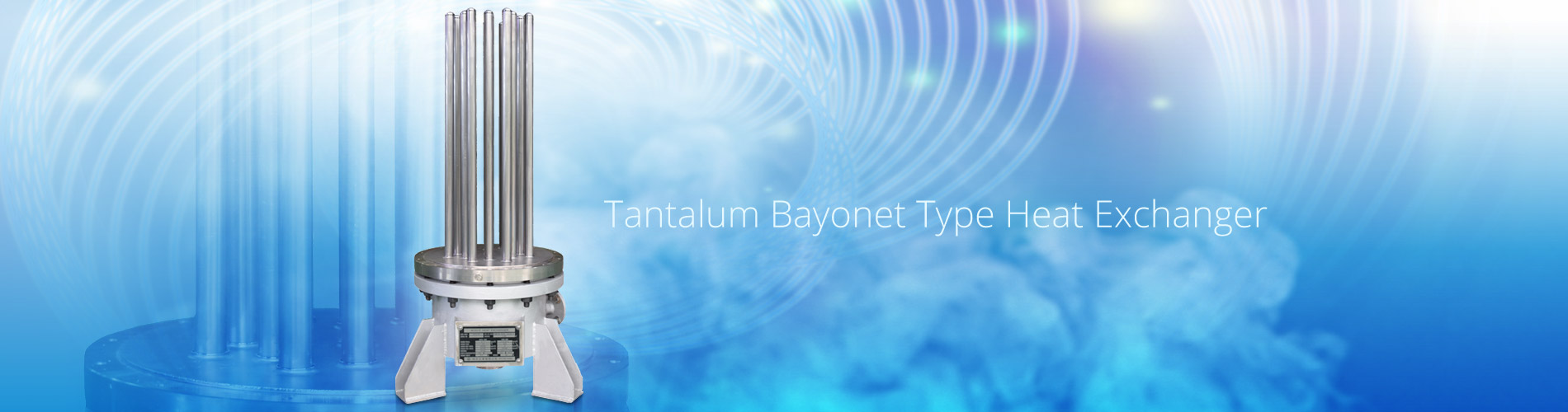 タンタルナイフ型熱交換器