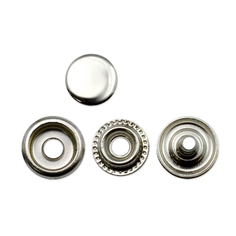10L (13/32”) Ring Spring Snap Button | Durable and Customizable Metal ...